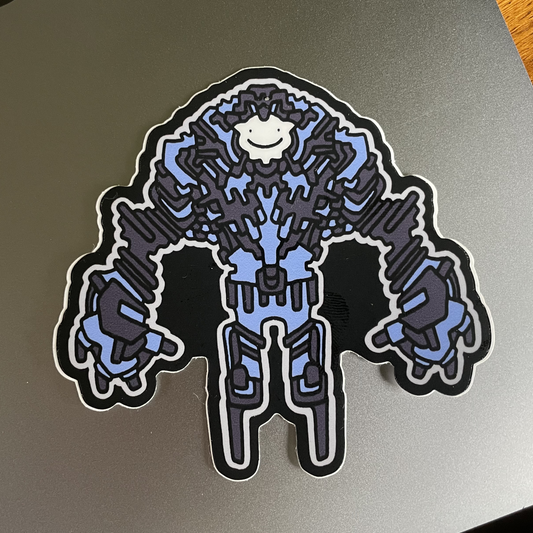 Ektonaut 1 vinyl die cut sticker